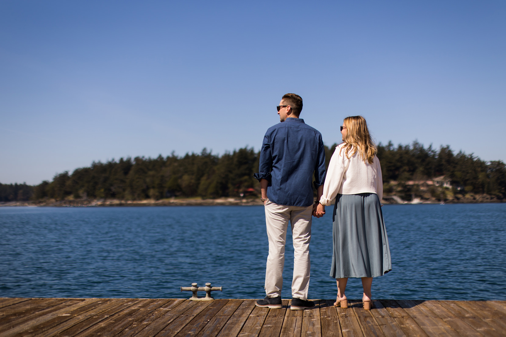 San Juan Island Engagement Photos