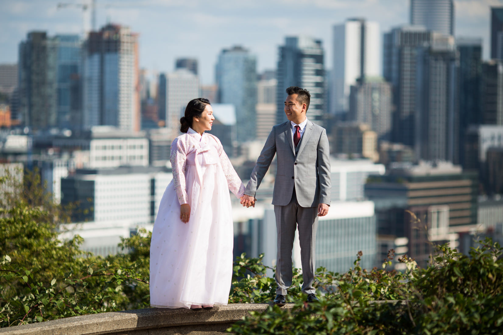 Seattle Park Elopement Photos