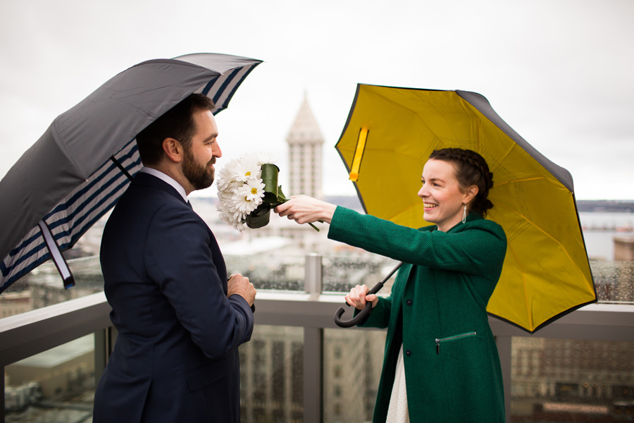 Seattle Courthouse Wedding Photos