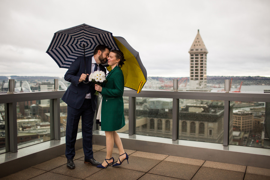 Seattle Courthouse Wedding Photos
