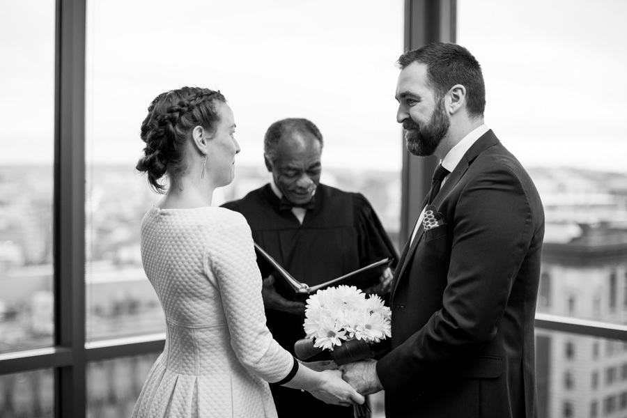 Seattle Courthouse Wedding Photos