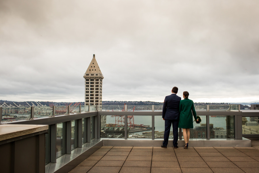 Seattle Courthouse Wedding Photos