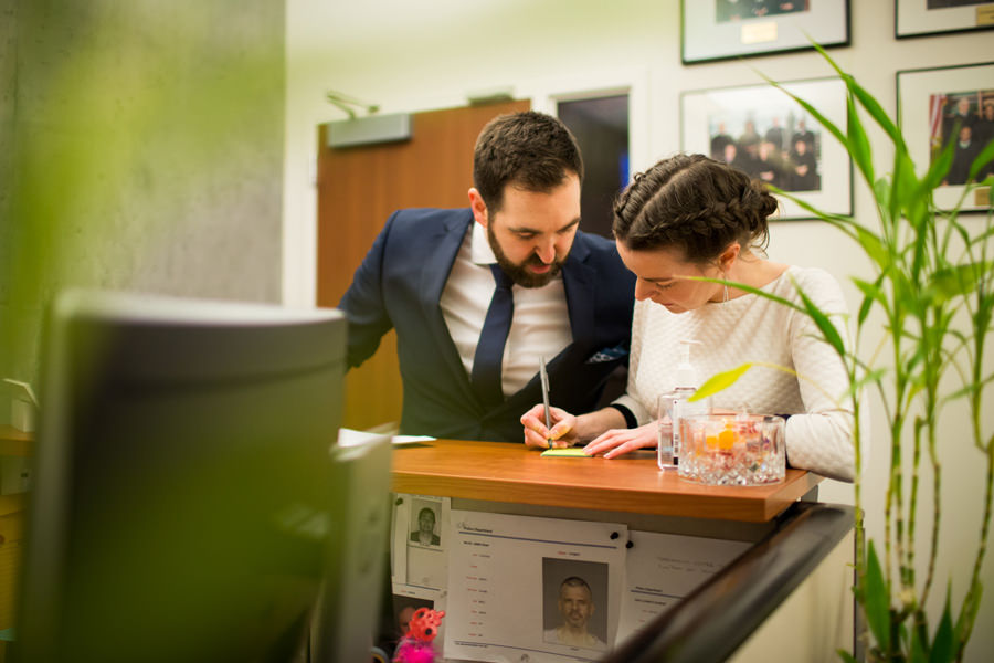 Seattle Courthouse Wedding Photos