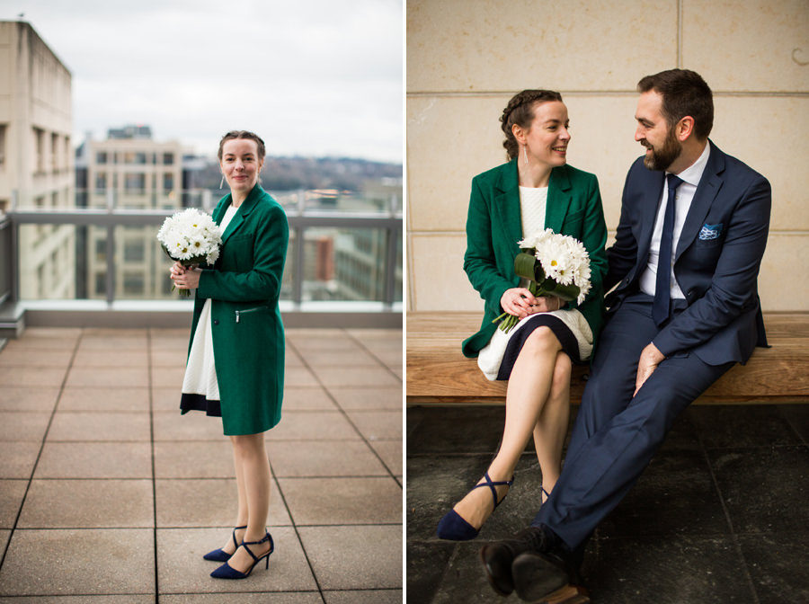 Seattle Courthouse Wedding Photos