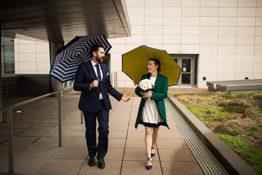 Seattle Courthouse Wedding Photos
