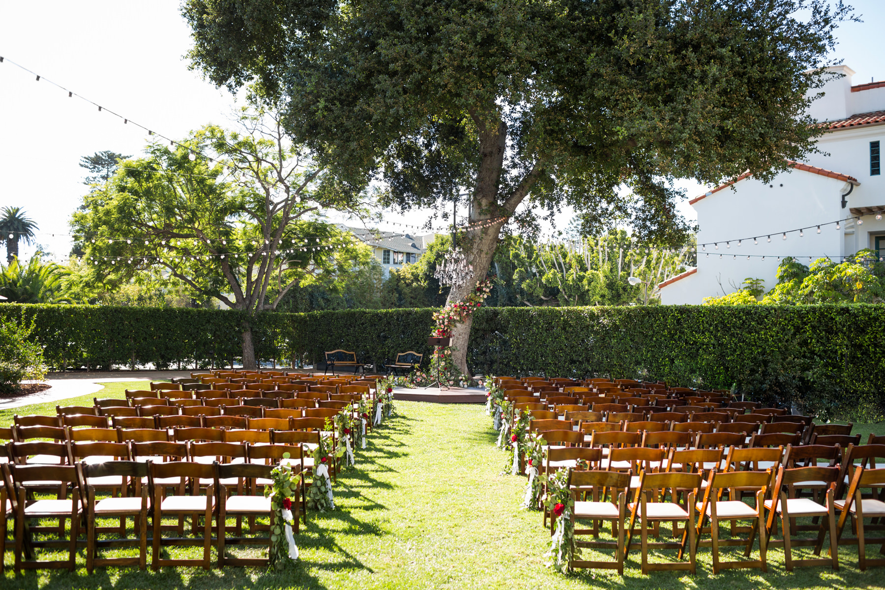 Santa Barbara Club Wedding Photos