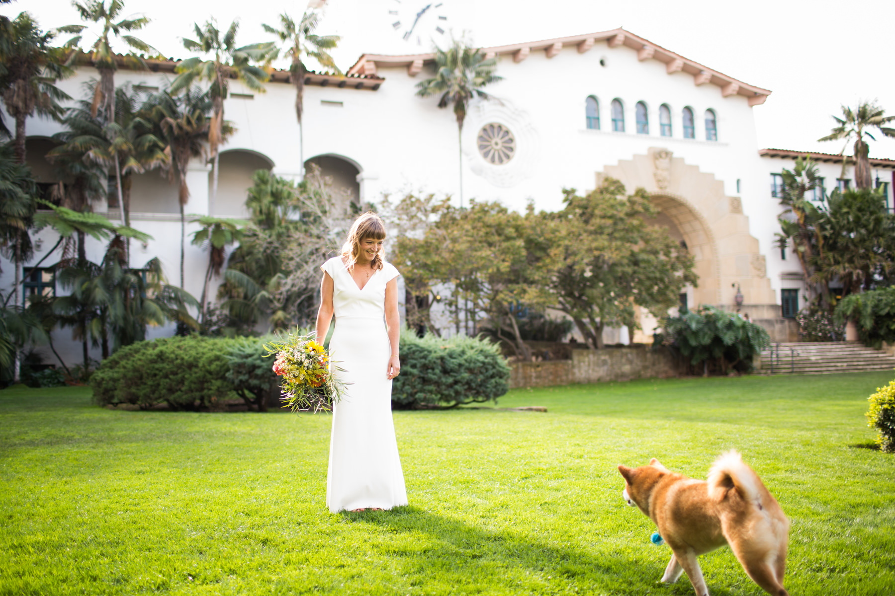 Santa Barbara Courthouse Wedding