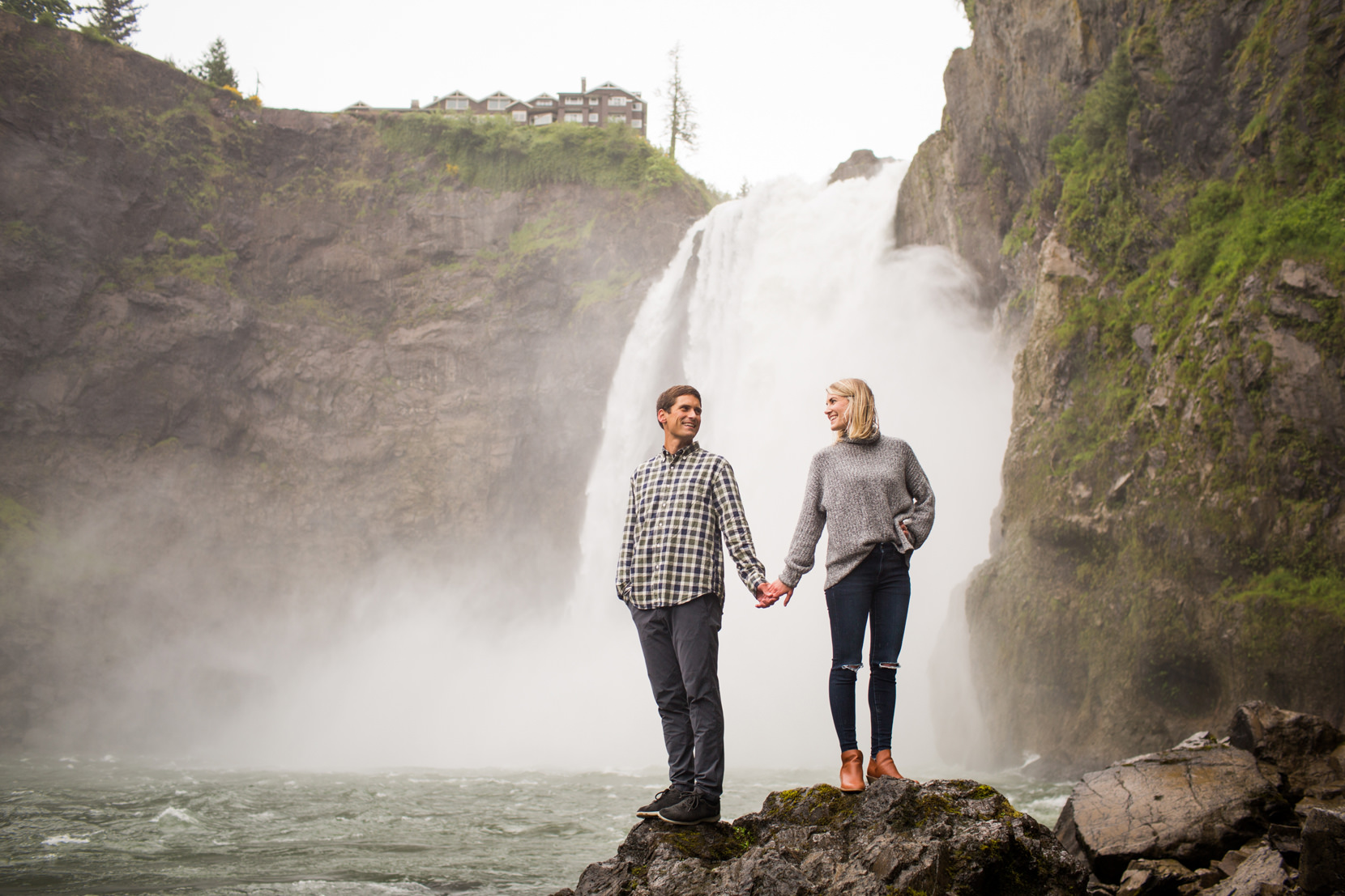 Snoqualmie Falls Anniversary Photos