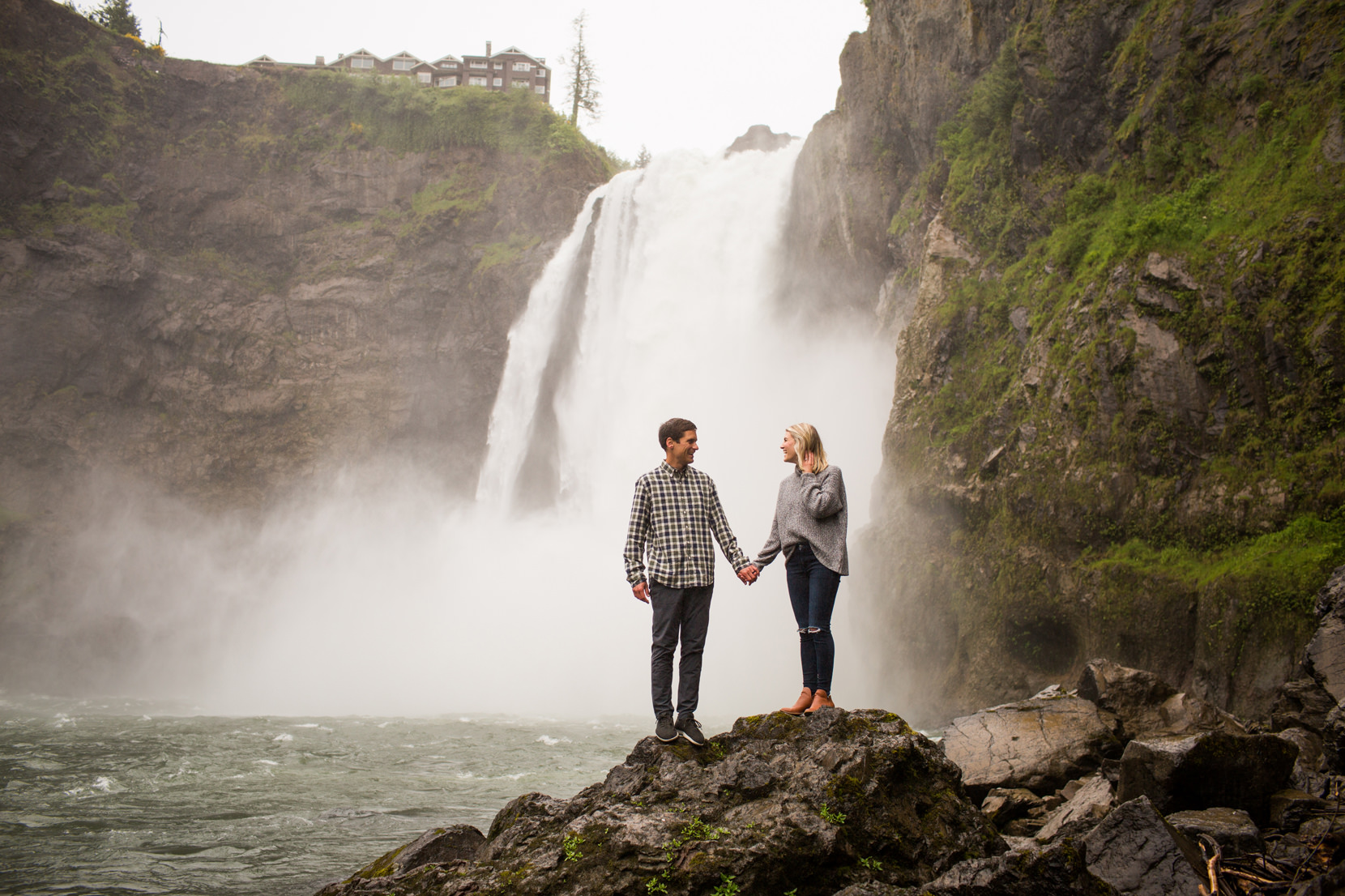 Snoqualmie Falls Anniversary Photos