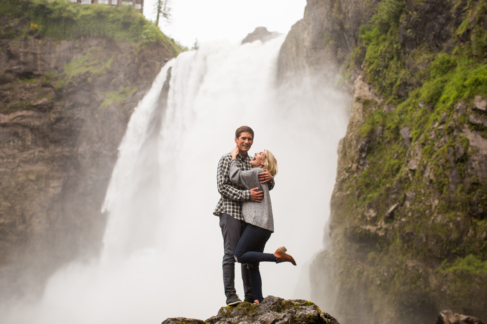 Snoqualmie Falls Anniversary Photos