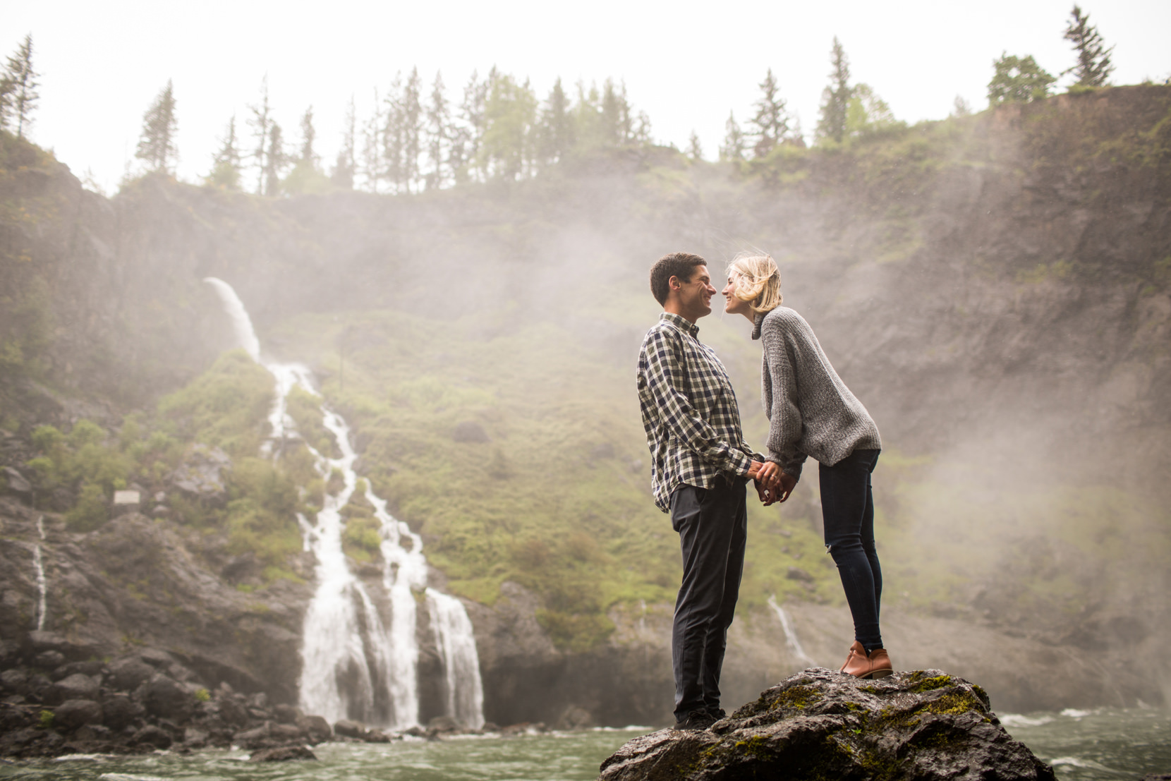 Snoqualmie Falls Anniversary Photos