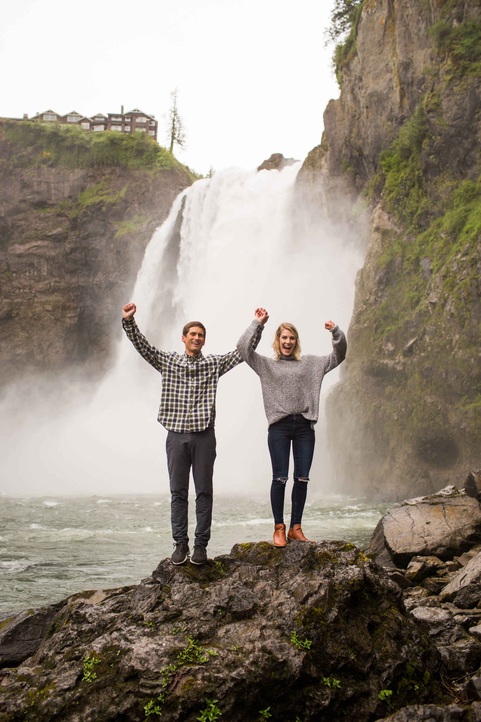 Snoqualmie Falls Anniversary Photos