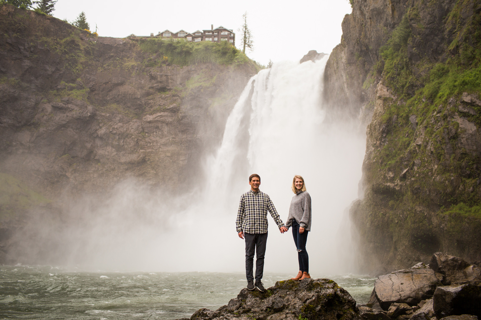 Snoqualmie Falls Anniversary Photos