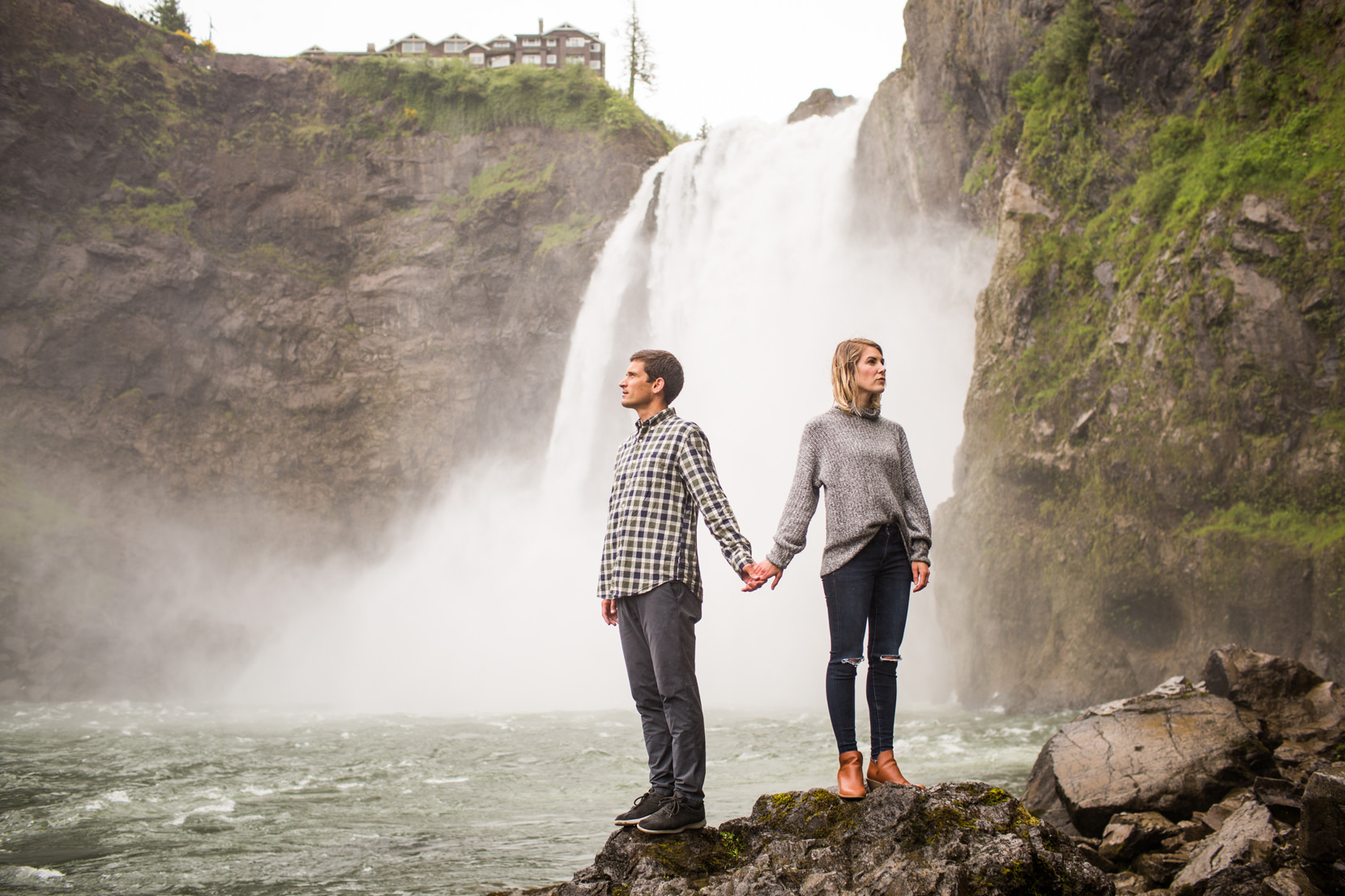 Snoqualmie Falls Anniversary Photos