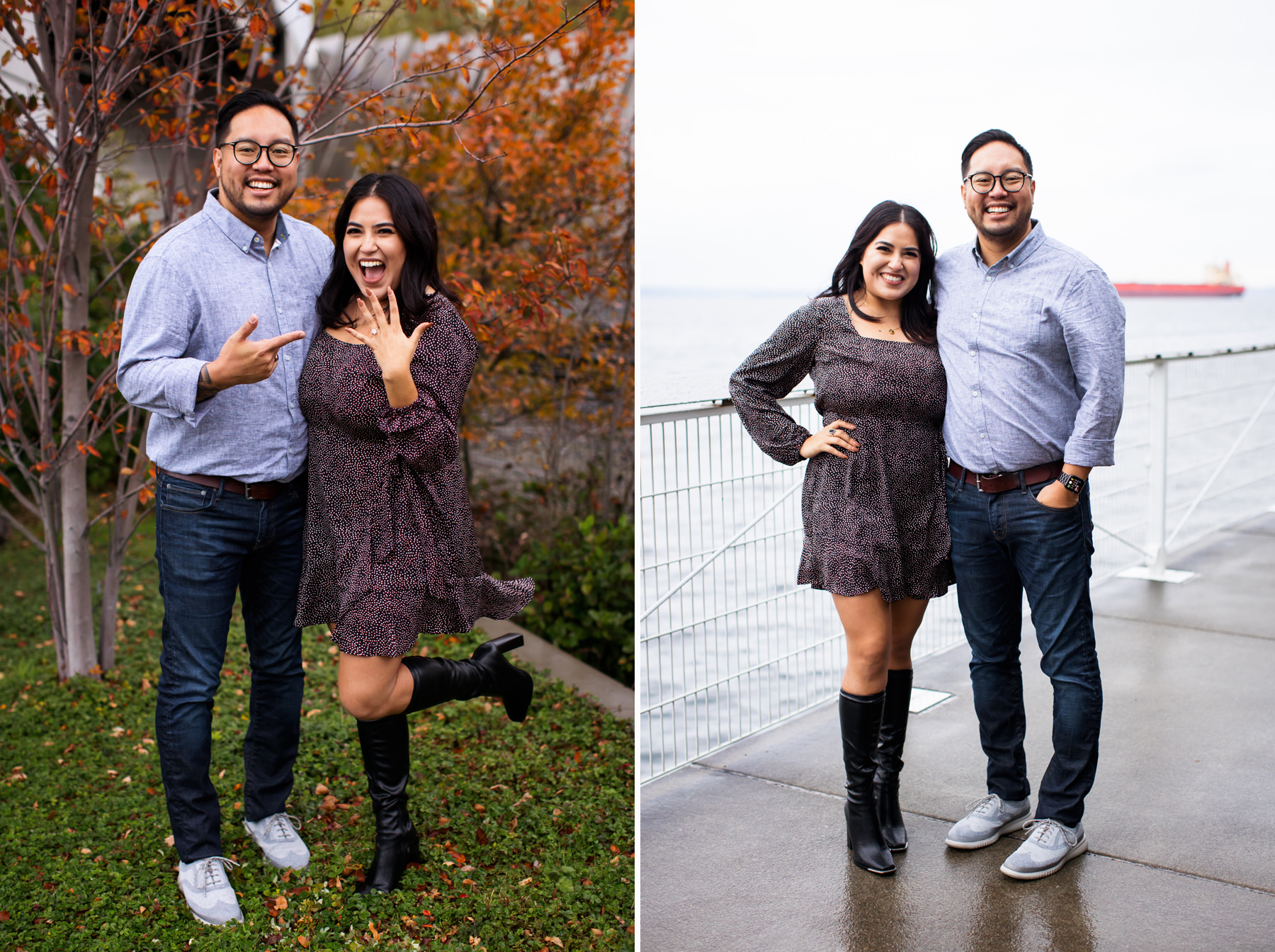 Seattle Surprise Proposal Photos