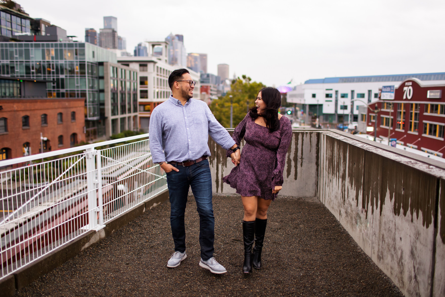 Seattle Surprise Proposal Photos