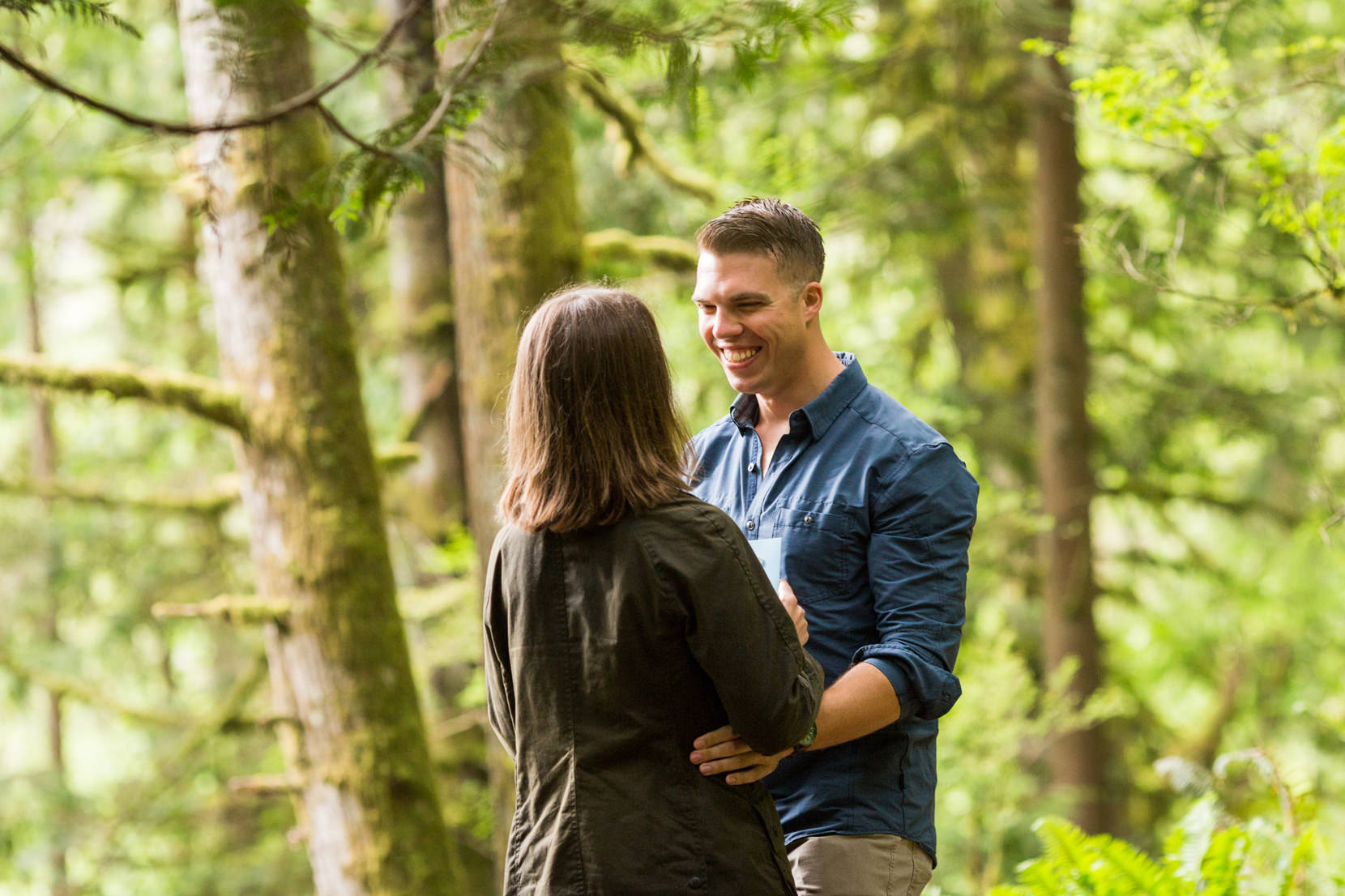 Snoqualmie Falls Proposal Photos