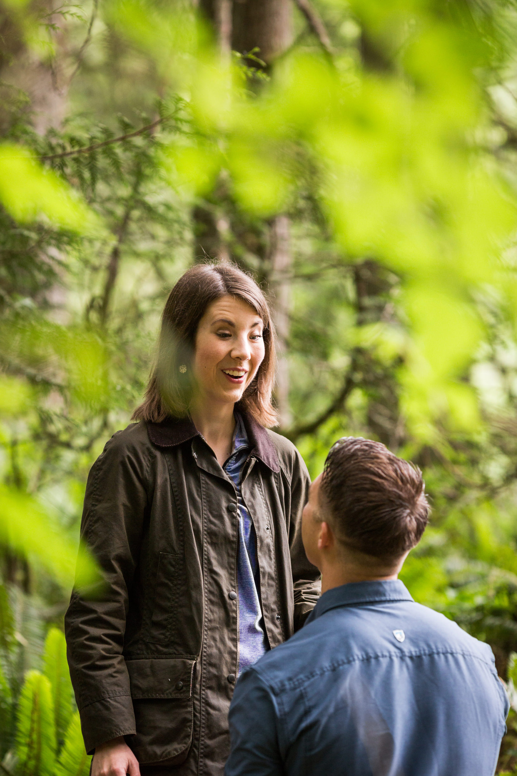 Snoqualmie Falls Proposal Photos