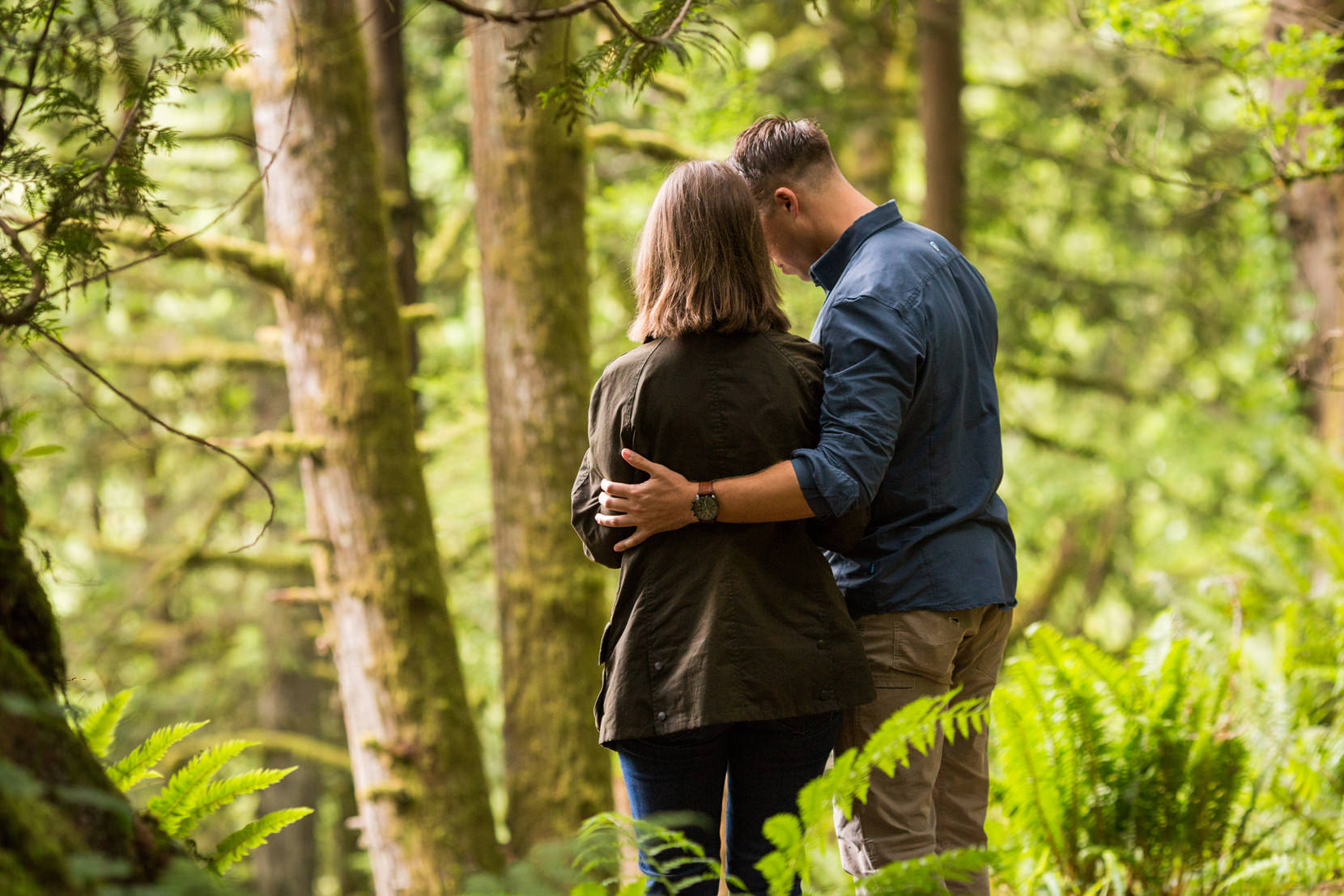 Snoqualmie Falls Proposal Photos