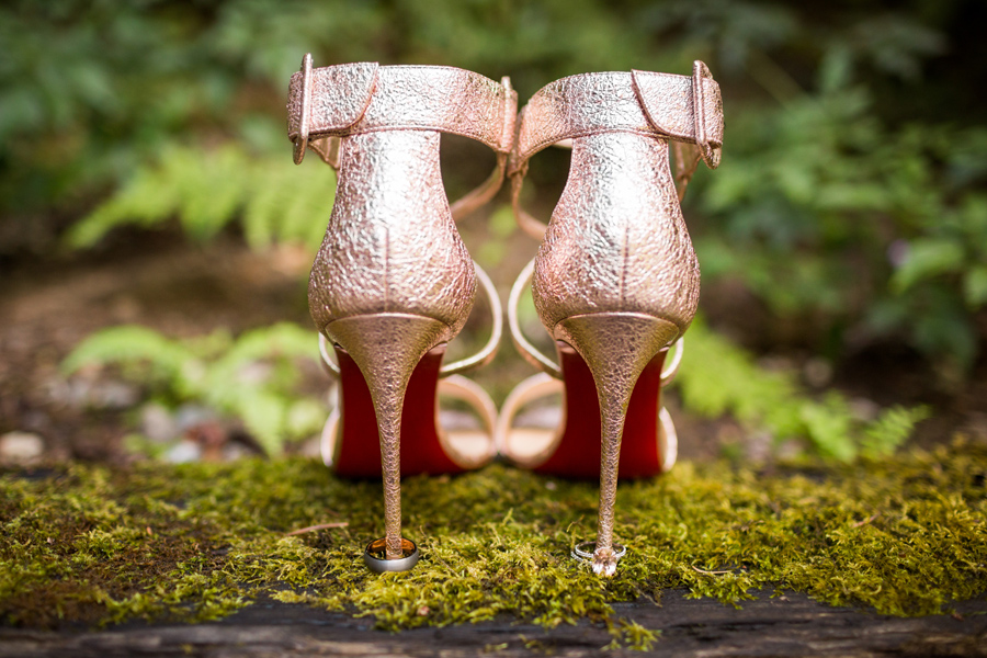 JM Cellars Wedding Photos Bride Shoes