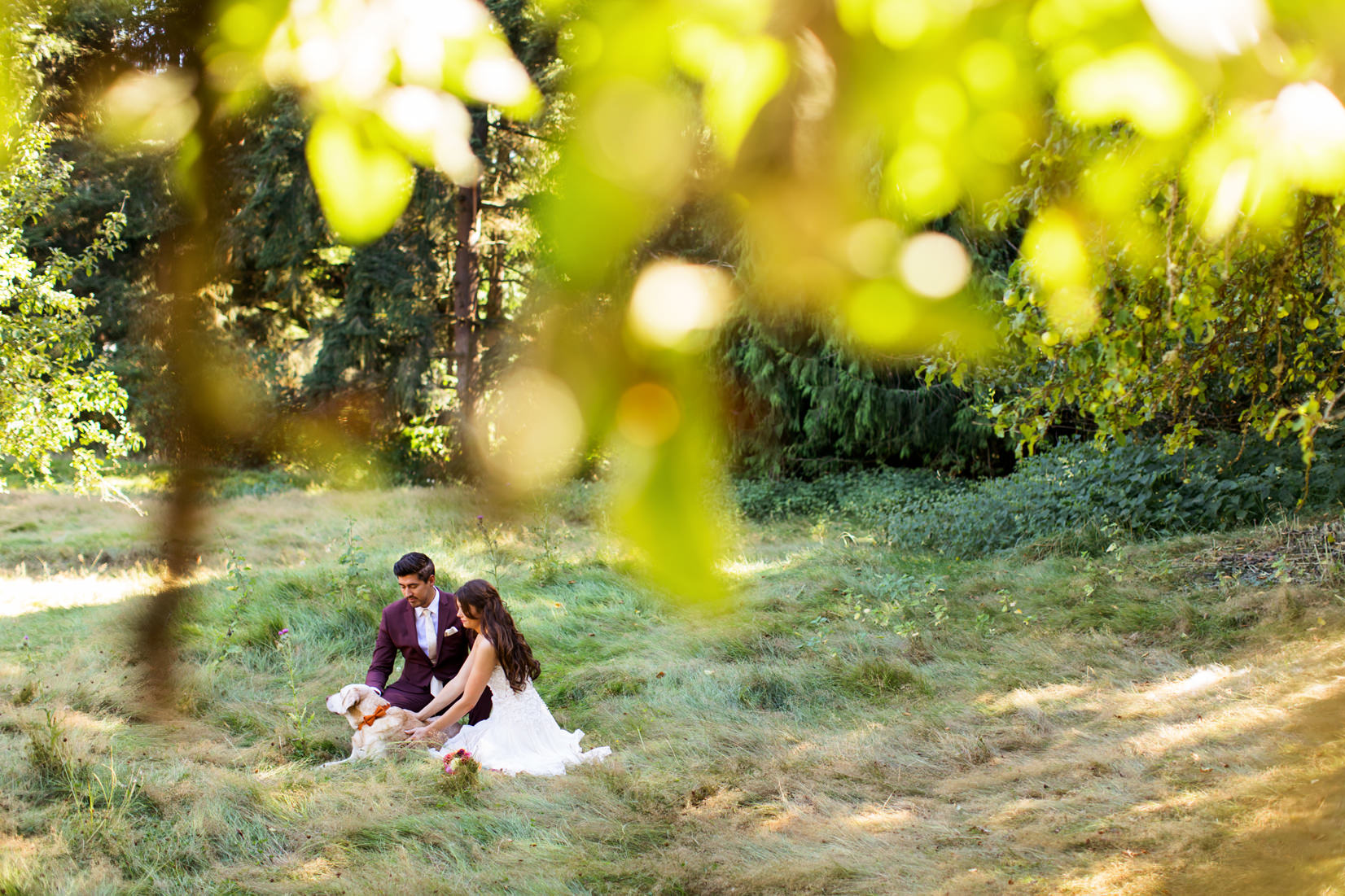 Private Whidbey Island Wedding Photos