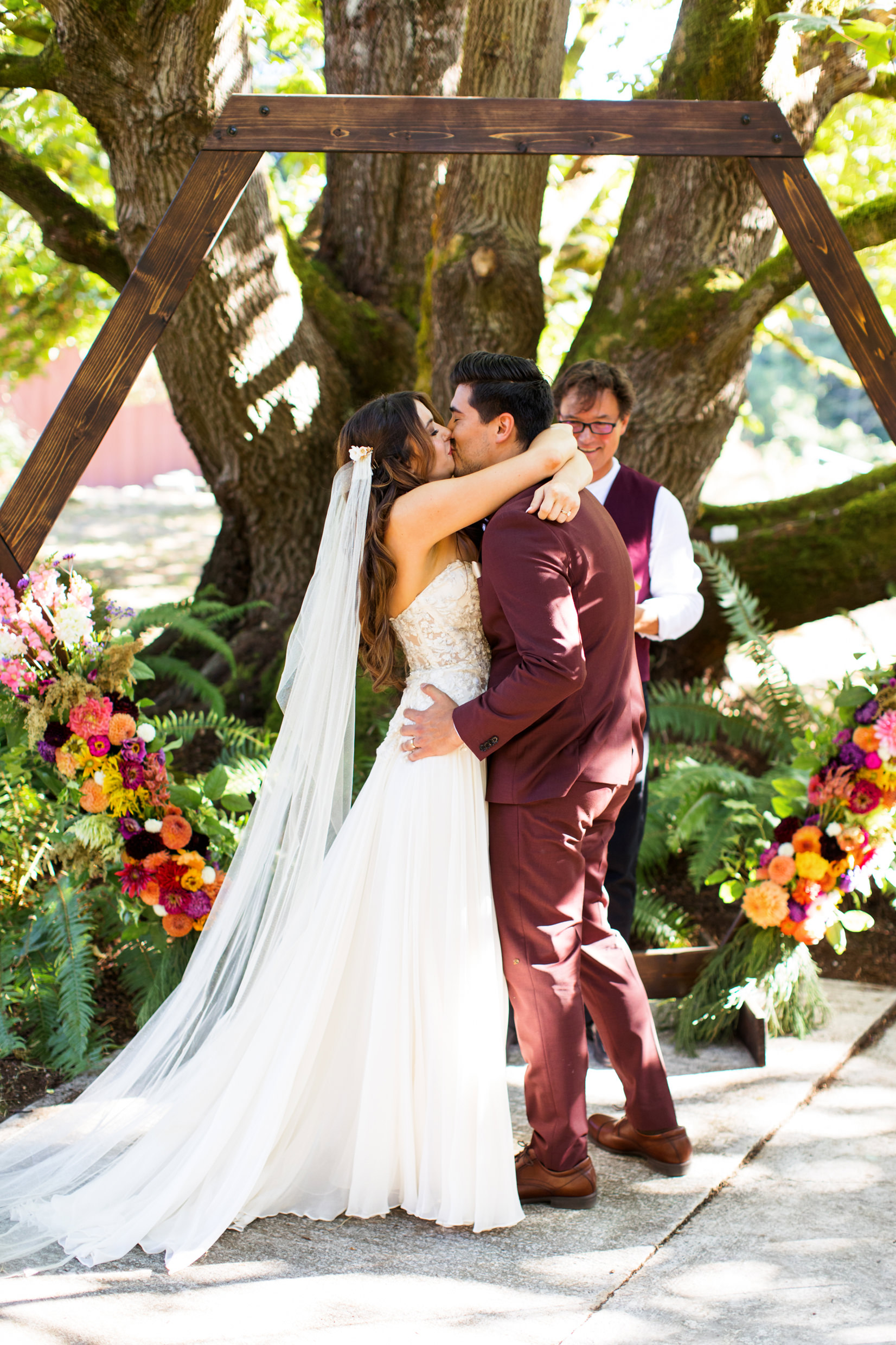 Private Whidbey Island Wedding Photos