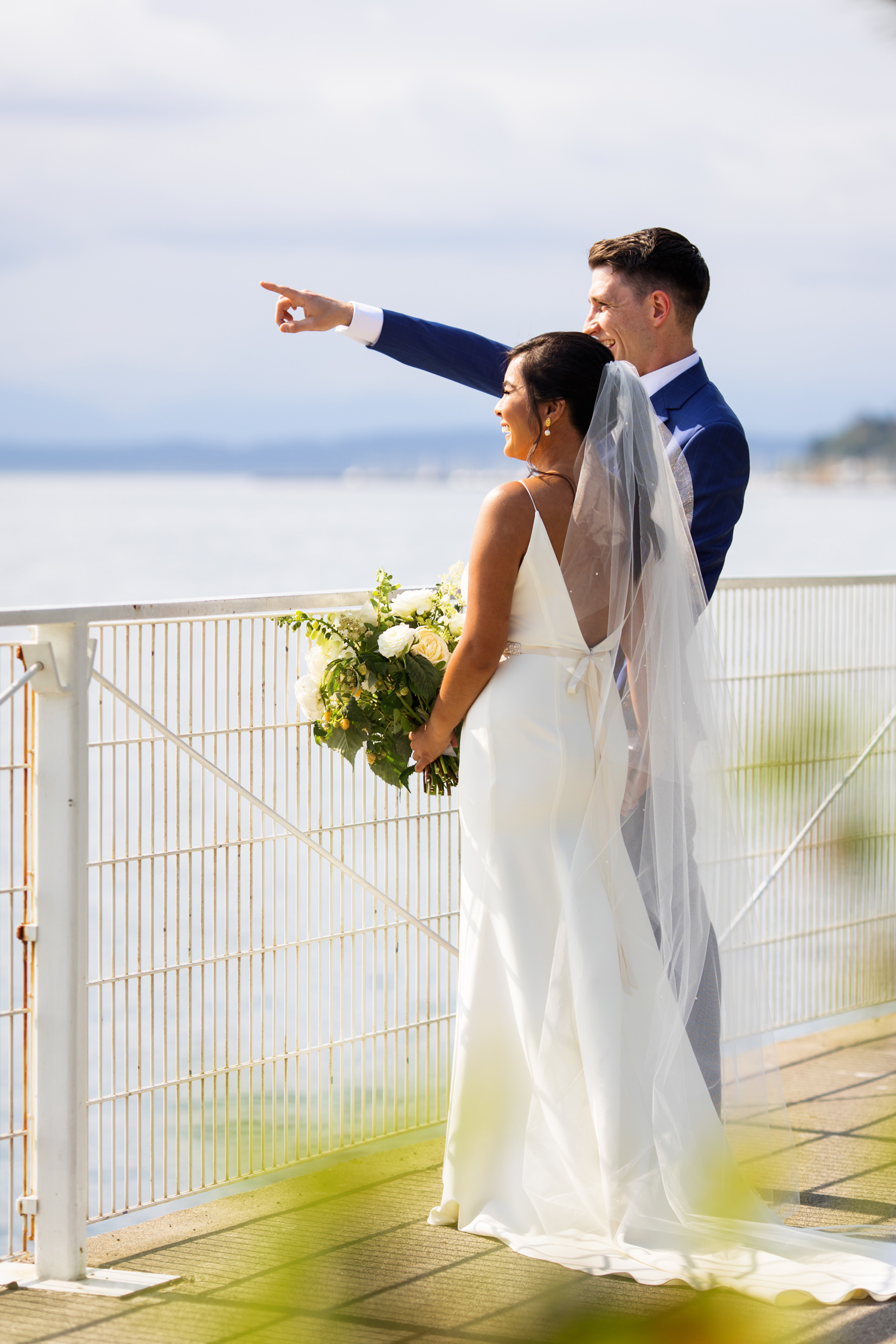 Bell Harbor Seattle Wedding Photos