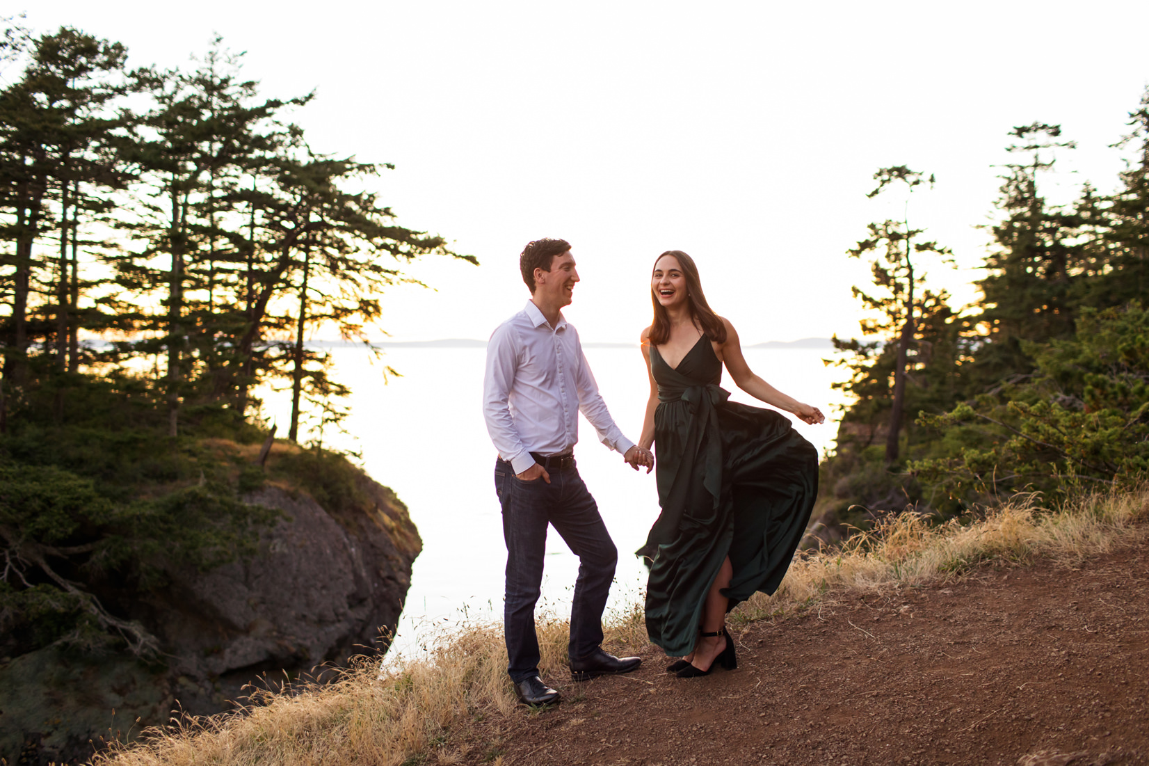 Whidbey Island Engagement Photographer
