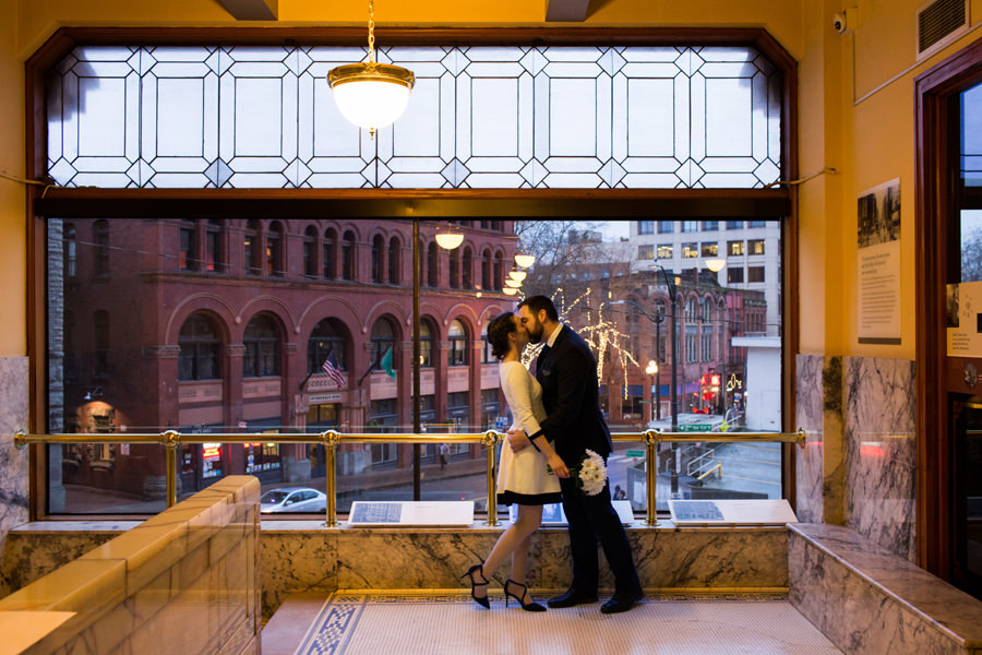 Seattle Courthouse Wedding Photos