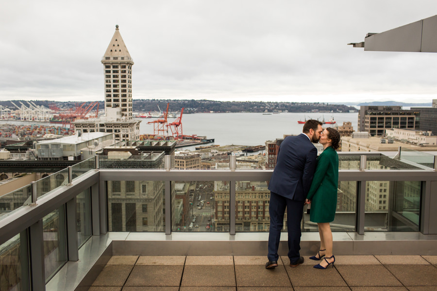 Seattle Courthouse Wedding Photos