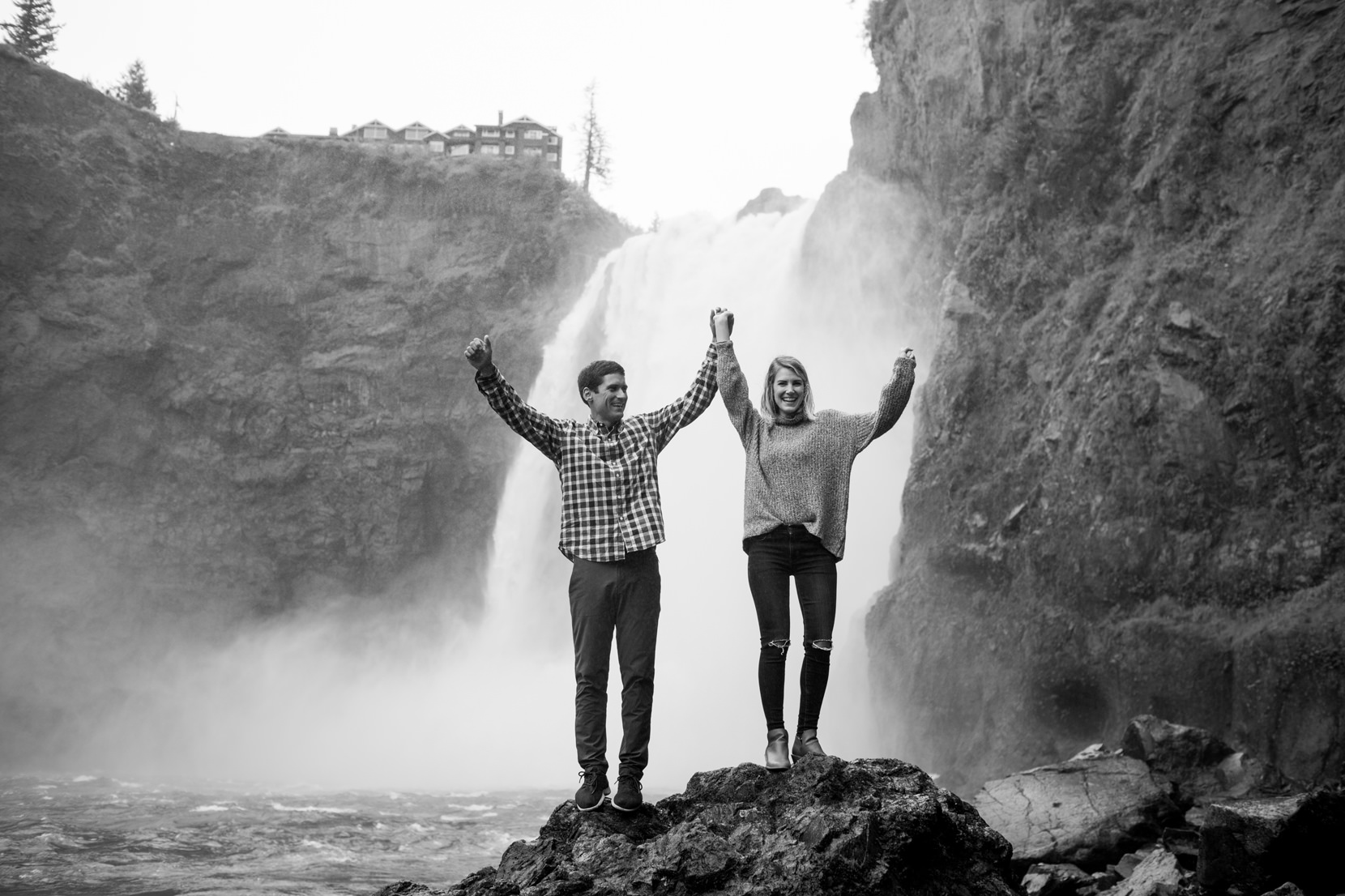 Snoqualmie Falls Anniversary Photos Char Beck Photography